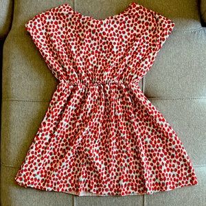 Zara girls strawberry dress